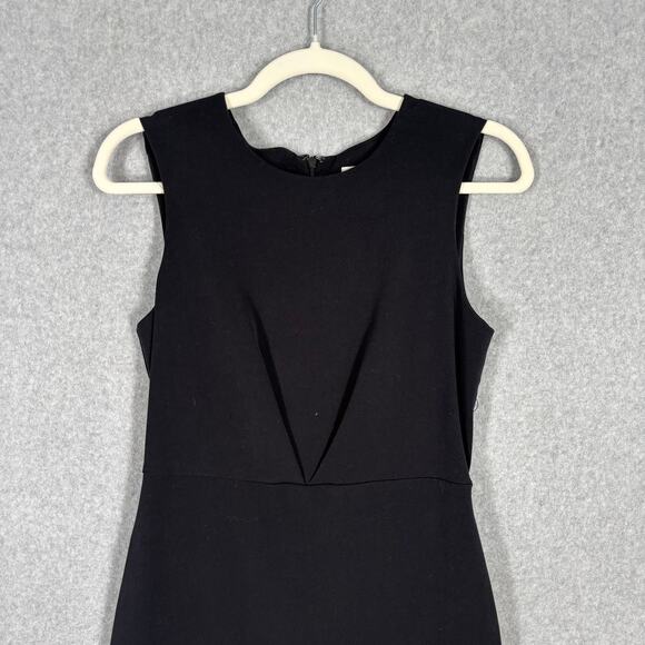 A New Day Dress 2 Mini Stretch Slit Basic Minimal Capsule Cocktail Career Church - Picture 2 of 13